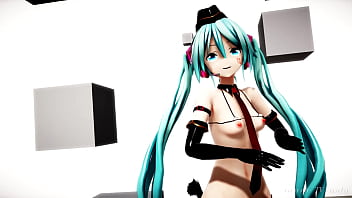 Preview 4 of You Tibe - MMD Hatsune Miku PiNK CAT &quot_Colita Hentai&quot_ by [Piconano-Femto]