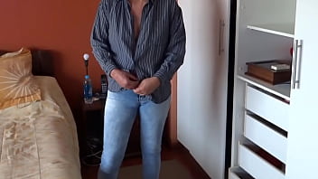 Preview 4 of Old Hindi Xxx Video Bf - Real hidden camera with beautiful stepmother,  she gets excited as always and starts touching herself