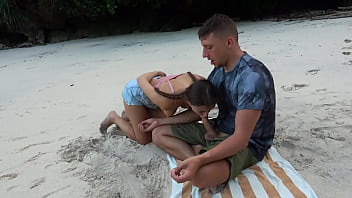 Preview 3 of Www Xxx Com Bang Bros Mp4 - I suck big dick from a stranger on the beach