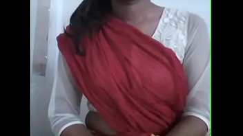 Preview 1 of Xxx Hindi Odio Indian - Maheshwari in Red Half Saree