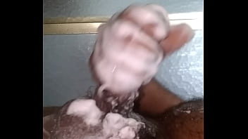 Preview 3 of Chuby New - Masturbating in the shower
