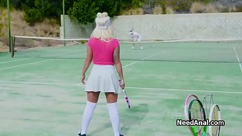 Preview 1 of Arab Brother Sister Forced Rape - Tennis coach drills oily big tit ass after class