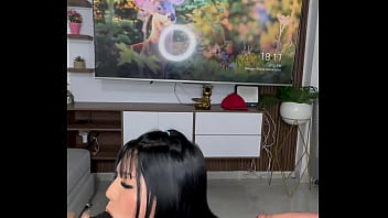 Preview 1 of Hotel Lesbian Massage - Beautiful Latina plays with her dildos