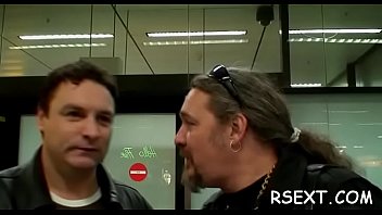 Preview 2 of German Show - Old stud takes a walk in the amsterdam redlight district