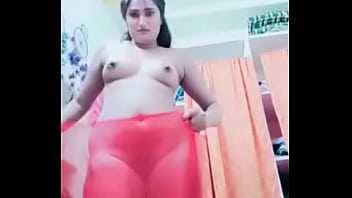 Preview 3 of Janrt Mason - Swathi naidu wearing saree- red color