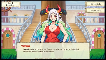 Preview 4 of Ansrea Espada - Lusty Buccaneers [ Parody Hentai Game ] Ep.1 Nami is exposing her naked body at night !