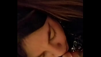 Preview 3 of Esx Viedos - Gorgeous teen titty fucked before tasting jizz in POV