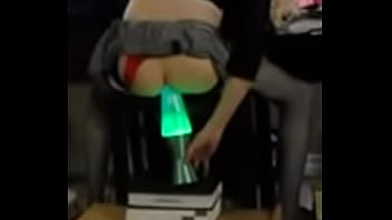 Preview 2 of Stepsisters Brother Pornktyb - Hope that lava lamp doesn&#039_t erupt!