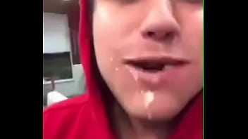 Preview 4 of Www Chubby Sex Com - His friend dared him to eat a whole burger at once