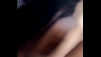 Preview 3 of Desi Ganda - My crazy hot ebony GF surprises me and my other GF by jumping out on my balcony topless