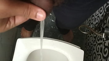 Preview 1 of Make Her Pee - Uncut cock pissing