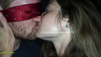 Preview 1 of Banyak Air Mani Pancut Video - Hot Chick Kissing Guy Blindfolded