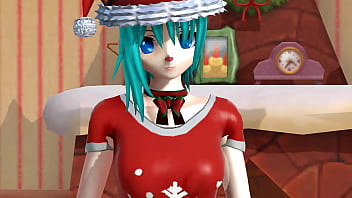 Preview 1 of Dasi Bhabi Porn Vedo - [MMD] Xmas Miki Too Cute R18 hentai