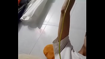 Preview 4 of Uncensored Mainstream Movies - Grass in the urethra
