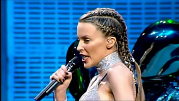 Preview 4 of Harmoni Kalifornia Bts - Kylie Minogue Pussy At First Sight - Fever 2002