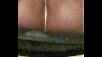 Preview 4 of Slap Ebony - College girl cums hard in front of mirror