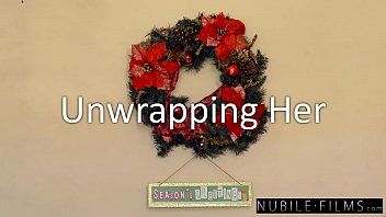 Preview 1 of Husband Mother And Son - Christmas Special - Sexy Santa Eats Teen Pussy S30:E3