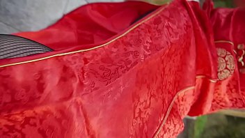 Preview 2 of China Cooking - japanese crossdresser qipao stockings