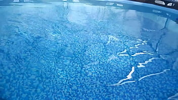 Preview 1 of Xxxdoa - Cosplay game with anal plug in the pool