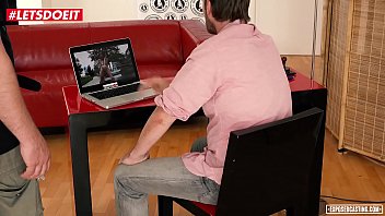 Preview 2 of Fatty Pussy Masturbation - VIP SEX VAULT - Brunette Babe Nails Her First Porn Casting