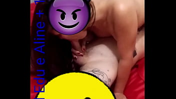 Preview 1 of Mia Khalifa Fuck Vidi - Casal Edu e Aline - Aline fazendo 69 com amigo comedor e corno cuckold filmando