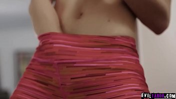 Preview 3 of Bpsexxx - Teen stalker Abella Danger is obsessed with her hot ebony neighbor Jax Slayher. She invited him in her house and seduces him just to fuck her pussy.