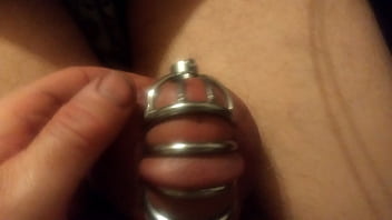 Preview 1 of Sienna Eu 38 - Caged cock