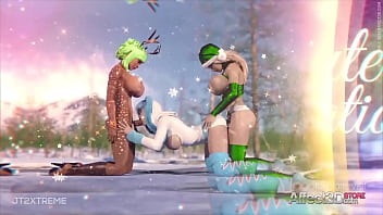 Preview 2 of Xxxxveideo - Christmas futanari animation