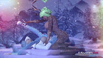 Preview 3 of Xxxxveideo - Christmas futanari animation