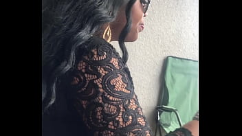 Preview 4 of Det My Sister - My super hot exotic ebony Girl Friend from Jamaica twerks her beautiful ass &quot_On My Balcony&quot_ showing how Jamaican girls dance to &quot_Leg Over&quot_.