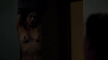 Preview 1 of Liesben Girls - Morena Baccarin - Topless in Homeland - S02E09 (uploaded by celebeclipse.com)