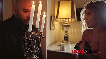 Preview 2 of Mxcxxx - Submissive latex lover Venus Afrodita gagged,  spanked &amp_ fucked by dominator GP382