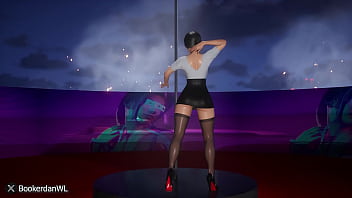 Preview 2 of Tamanna Latest - Pole Dance In The Desert [3D Hentai]