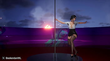 Preview 3 of Tamanna Latest - Pole Dance In The Desert [3D Hentai]