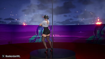 Preview 1 of Tamanna Latest - Pole Dance In The Desert [3D Hentai]