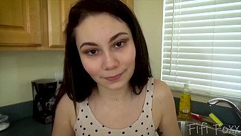 Preview 1 of Old Sence - Young step Daughter&#039_s Secret Affair with - POV,  Teen,  Brunette - Lenna Lux