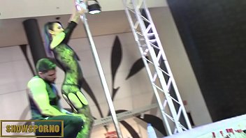 Preview 2 of Xxx Sixy 2 Ghrlz - Male stripper and hot blonde pornstar