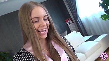 Preview 1 of Saxy Baby X Video - Stunning Russian Virgin Fucked Hard And Facialled