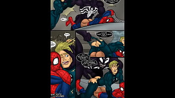 Preview 3 of Video Arab Hamil - Spiderman by ICEMANBLUE