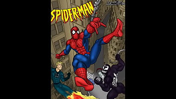 Preview 1 of Video Arab Hamil - Spiderman by ICEMANBLUE