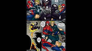 Preview 4 of Video Arab Hamil - Spiderman by ICEMANBLUE