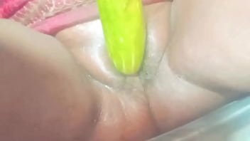 Preview 3 of Sunny Leone Harrd Sex - Indian village house wife Fuck by cucumber Part 1