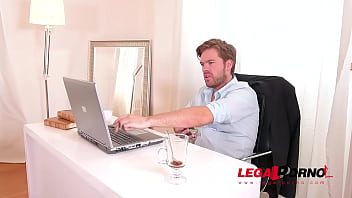 Preview 1 of Six Xxx Movie - Leggy blonde sexbomb Carly Rae wakes him up with a deep throat blowjob GP375