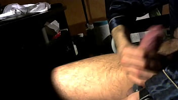 Preview 2 of Uk Xxx Beeg Video - cumshot of me, with a tired cock after few cumshows that night
