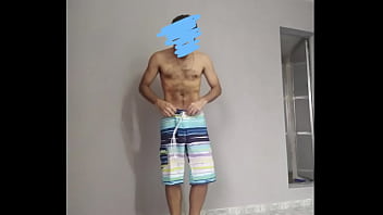 Preview 2 of Rape Bf Hd Download - Hairy and well hung guy doing a striptease only for you