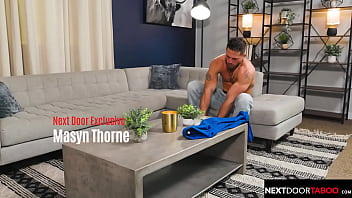 Preview 1 of Nicole Bexley P - Hot Stepson Epic Train Fuck wt Muscly Stepdaddy &amp_ His New Bf - NextDoorStudios