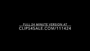 Preview 1 of H Town Latina Bbc Homemade - Masturbate with Loud Moans when she is pressing her big boobs and using a vibrator in her hairy cunt
