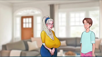 Preview 3 of Porntube Tarzan And Jane - SexNote - Old Widow wants Fat Young-Cock down her throat