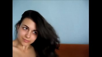 Preview 1 of Hard Fuck Boobs Bounce - Brunette Slut Rubbing Her Pussy - Closeup