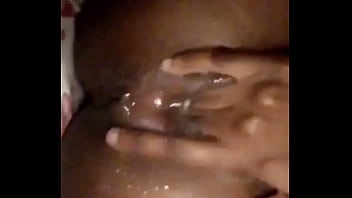 Preview 4 of Mother And Son Impregnate - Ebony playing with her wet pussy